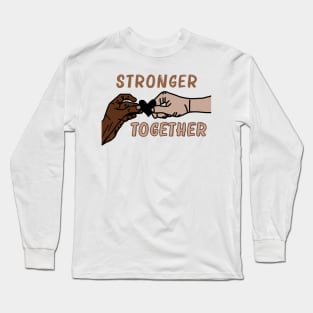 Stronger Together - Justice for George Long Sleeve T-Shirt